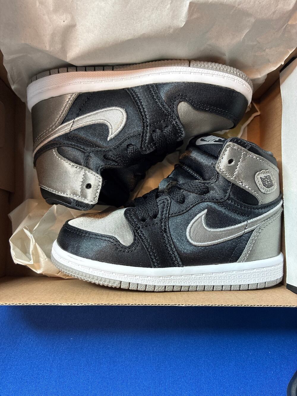 Nike Air Jordan retro 1 high OG TD size 7c brand new with the box